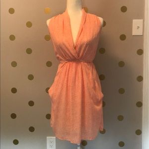 Light pink dress with pockets